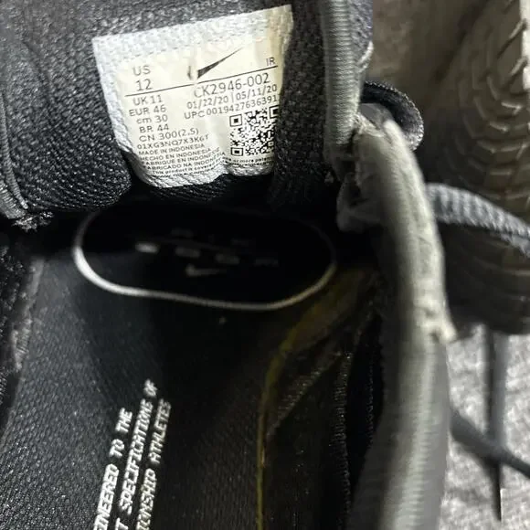 Nike air zoom division "triple black" - Picture 7 of 7